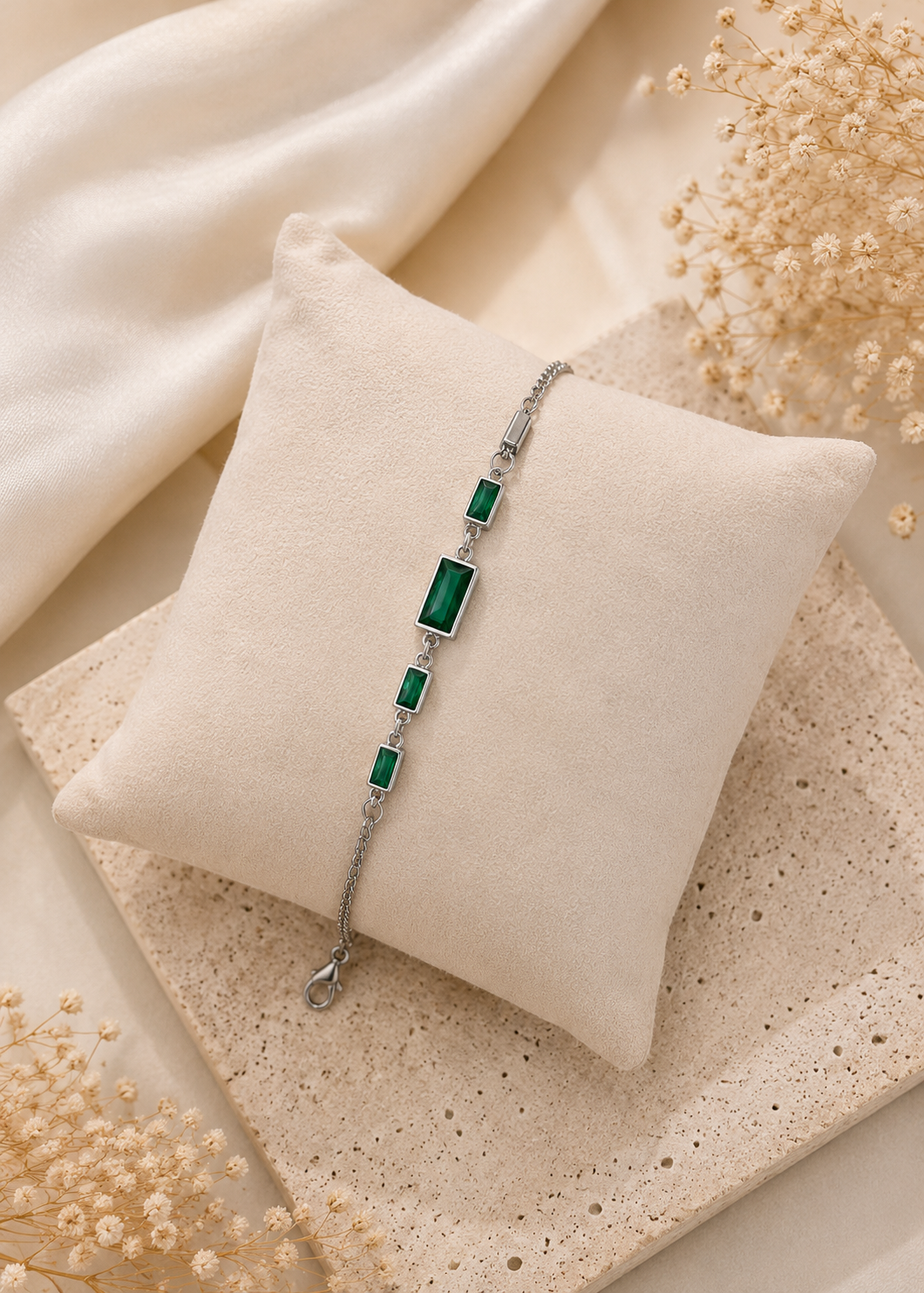 Emerald Steps Bracelet