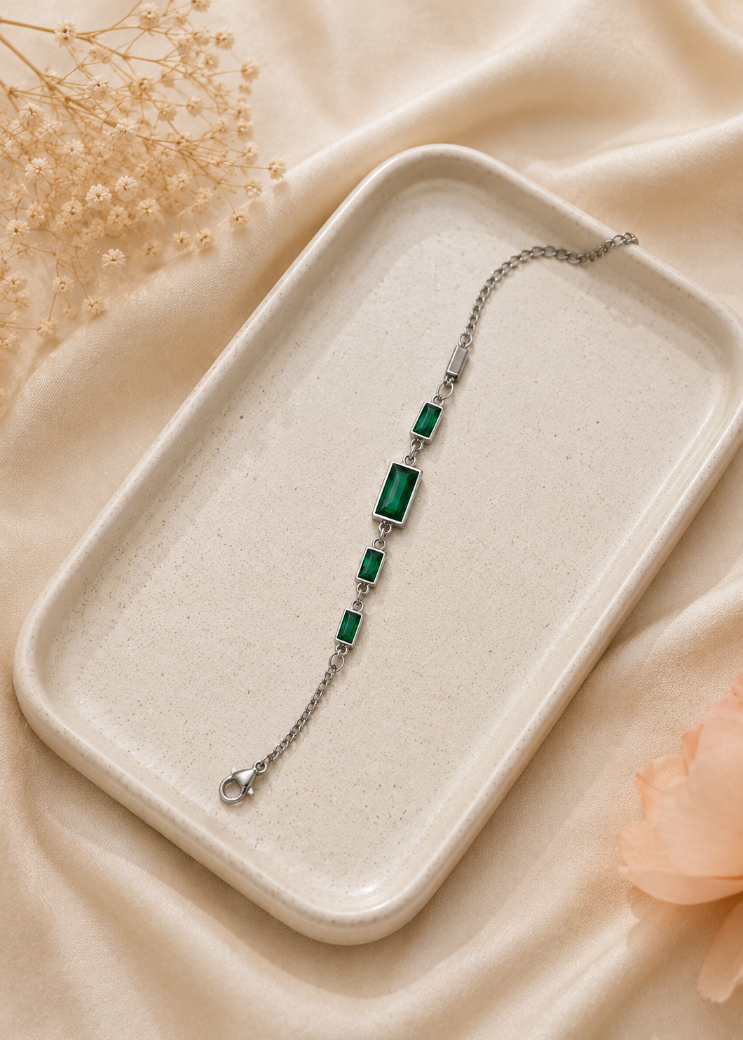 Emerald Steps Bracelet