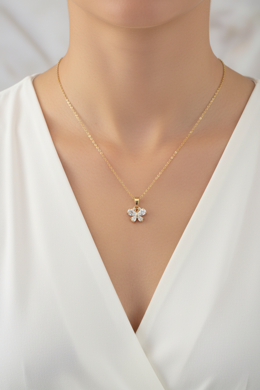Serena butterfly Necklace