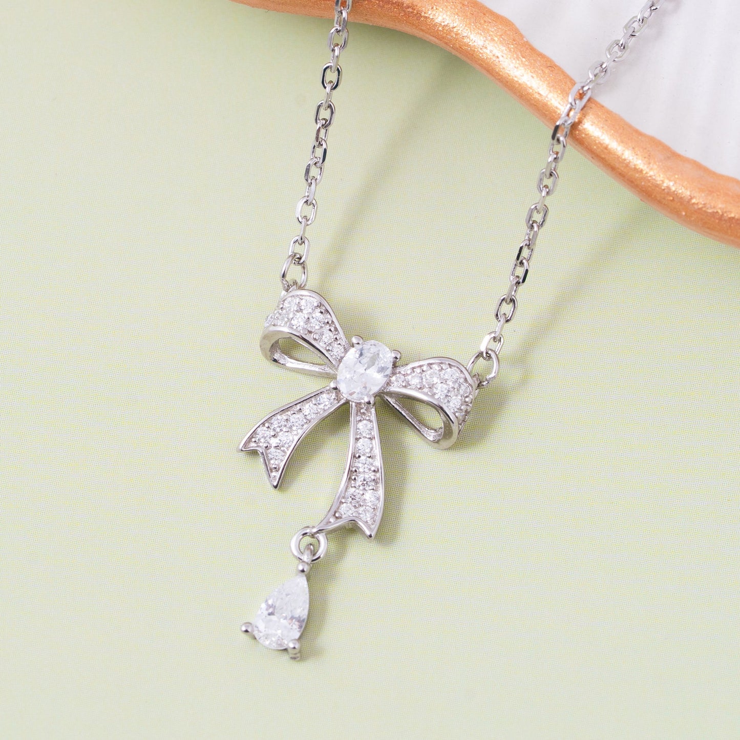 Silver Grace Knot Pendant